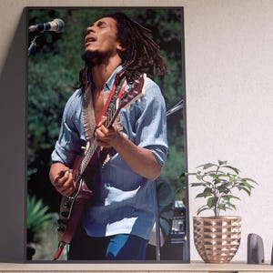 Affiche Bob Marley, impression Bob Marley, art mural Bob Marley, décoration d'intérieur Bob Marley, cadeaux Bob Marley, Bob Marley pour elle et lui