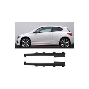 For Volkswagen VW Scirocco R Body Kit – Side Skirts, Mud Flaps, Lip Splitter, Bumper Trim – 2008–2014 – Colour Options - Tuning Set