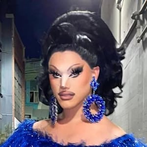 Victory Roll Pony Tail Double Stacked Drag Wig. MADE TO ORDER