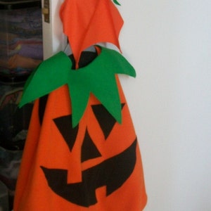 Children's Halloween pumpkin dressing up costume ages 3 to 8 image 5