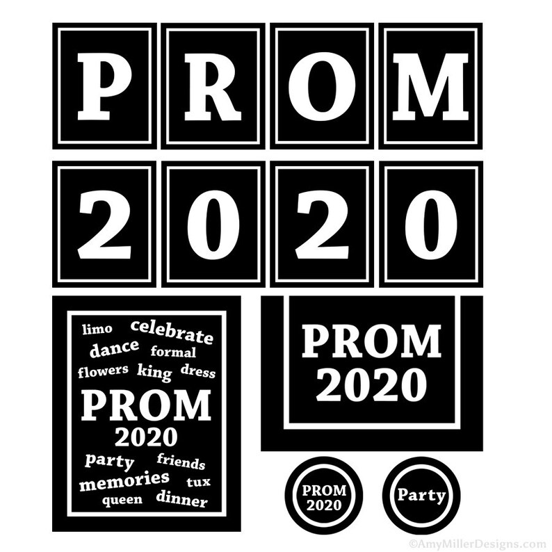 Prom Decorations Prom Banner Prom Signs Prom 2020 Banner Etsy
