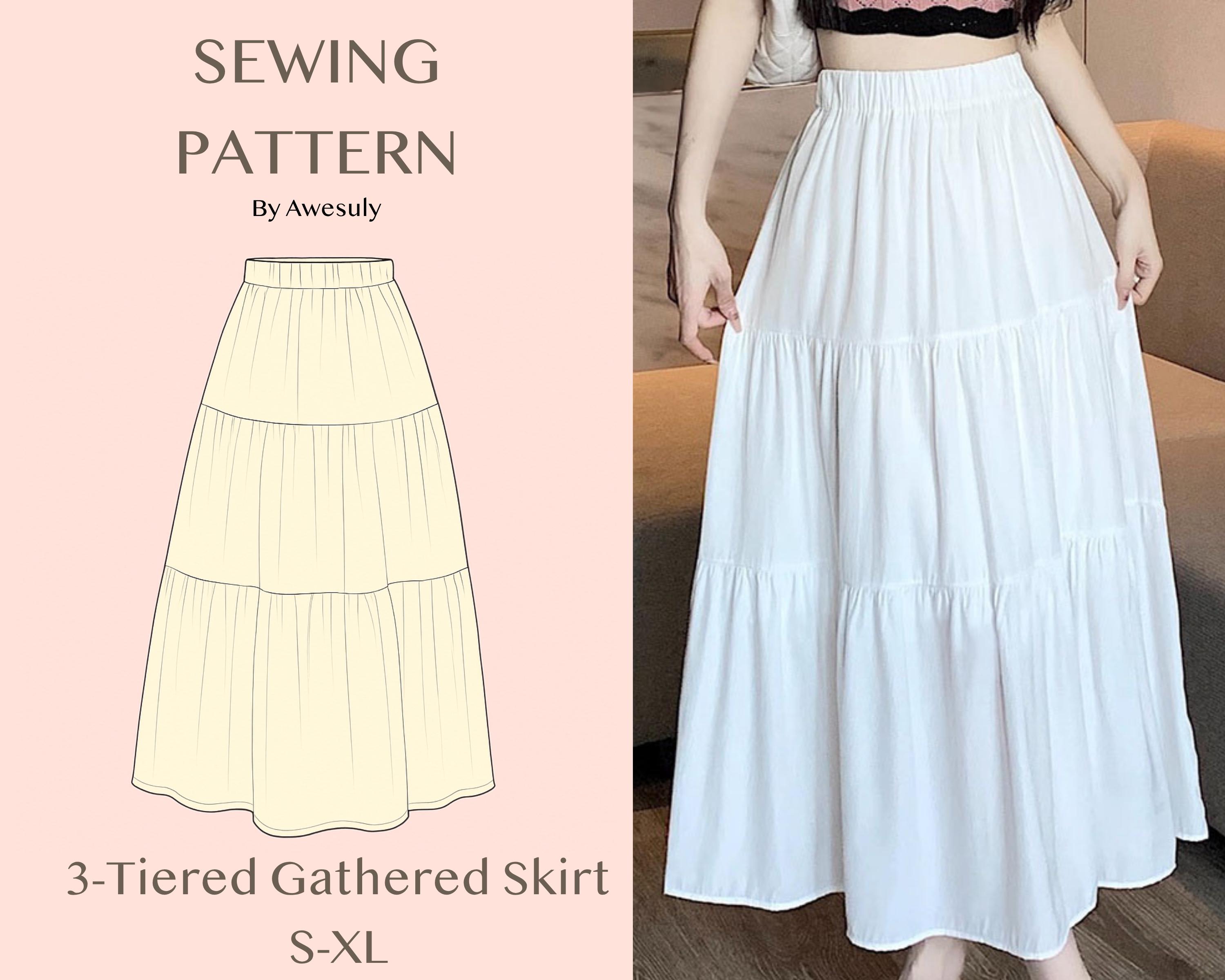 Three Layer Skirt - Etsy
