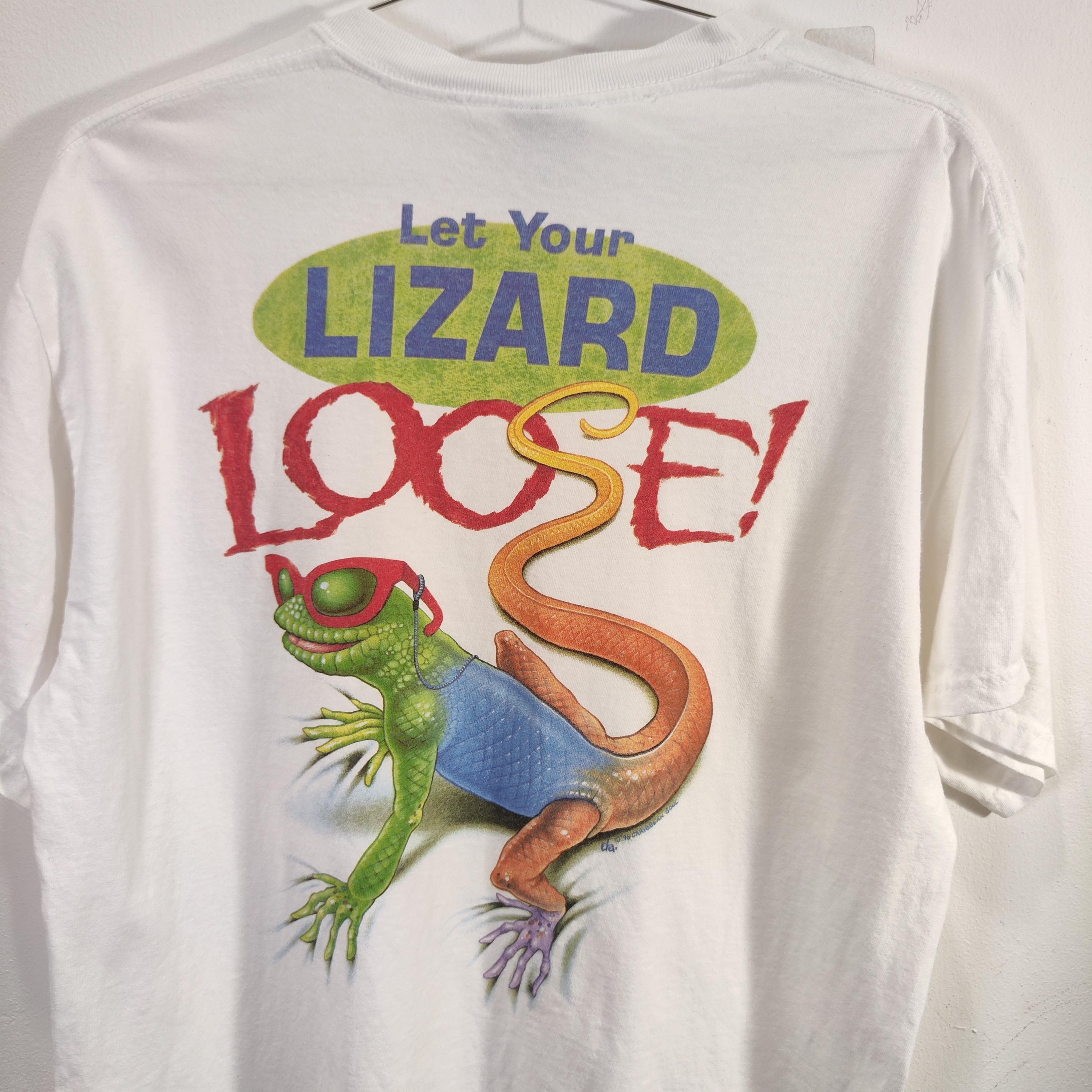 90s iguana t shirt - Etsy 日本