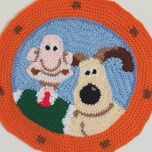 Wallace und Gromit Wanddekor