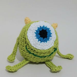 Mike Wazowski crochet plushy