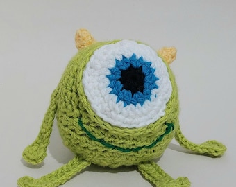 Mike Wazowski crochet plushy
