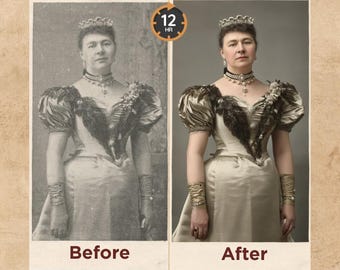 Old Photo Restoration Service: Digital Repair & Colorization
