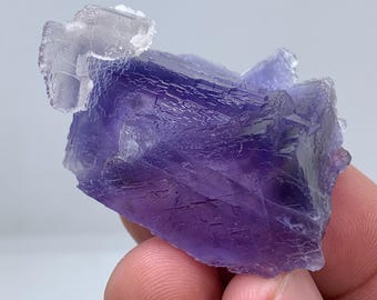 fluorite natural crystal