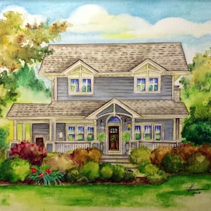 House Portrait  8&quot;X 1O&quot;   ON SALE NOW!!
