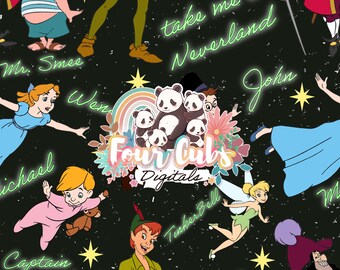 Magical Flying Adventures seamless