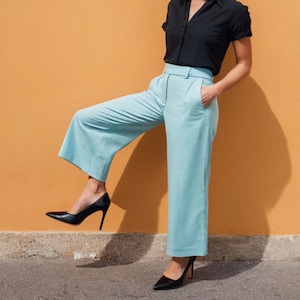 Wide Pants for Woman Sewing Pattern, Palazzo Pants PDF Pattern, Pants Sewing Pattern, Beginner Friendly Digital Tutorial, XS-5XL Sizes