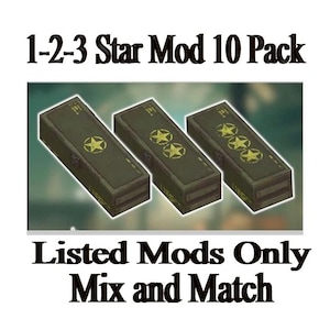 Fallout 76 1-2-3 Star Legendary Mod Boxes (X-BOX Only) 10-Pack