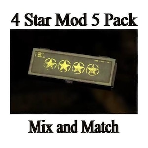Fallout 76 4-Star Legendäre Mod Boxen (Nur für X-BOX) 5er Pack