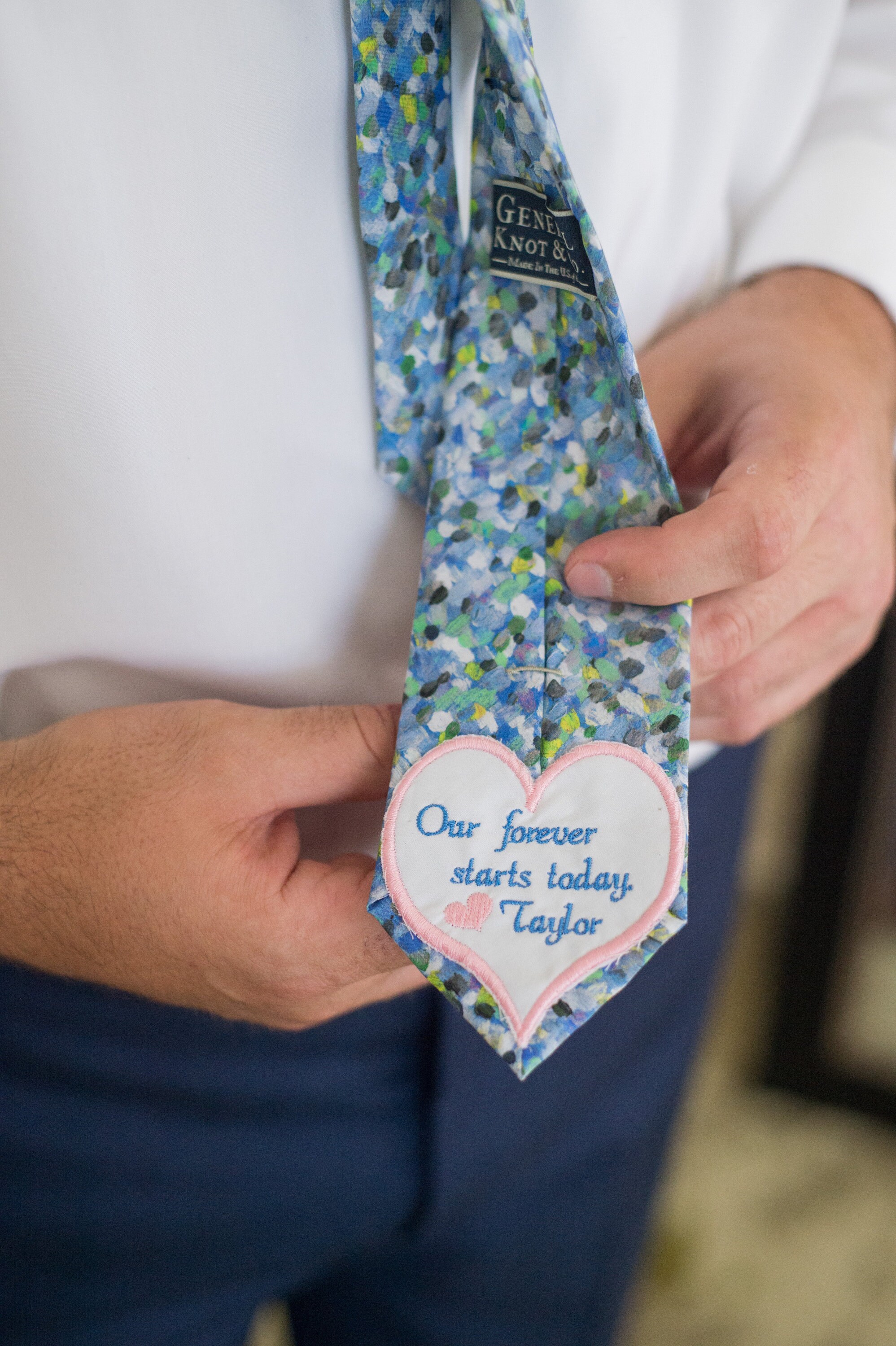 Wedding Dress Labels Embroidered