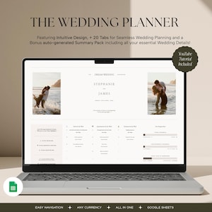Wedding Planner Spreadsheet Wedding Budget Tracker Wedding Timeline Checklist Wedding Guest List Tracker Wedding Seating Chart Wedding Gift