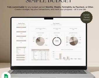 Budget Planner Google Sheets Monthly Budget Spreadsheet Weekly Paycheck Budget Template Biweekly Budgeting Spreadsheet Expense Tracker