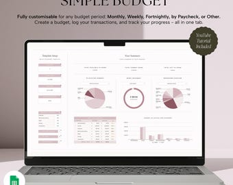Budget Planner Google Sheets Monthly Budget Spreadsheet Weekly Paycheck Budget Template Biweekly Budgeting Spreadsheet Expense Tracker