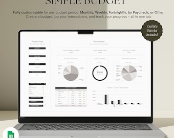 Budget Planner Google Sheets Monthly Budget Spreadsheet Weekly Paycheck Budget Template Biweekly Budgeting Spreadsheet Expense Tracker