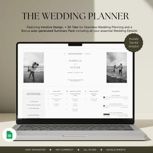 Wedding Planner Spreadsheet Wedding Budget Tracker Wedding Timeline Checklist Wedding Guest List Tracker Wedding Seating Chart Wedding Gift