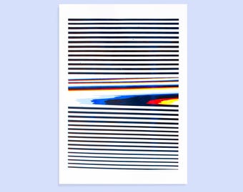 GLITCH (stampa risograph) خطوط