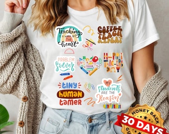 Camiseta inspiradora para profesores, camiseta para profesores, regalo para profesores, día de agradecimiento a los profesores, atuendo para el aula, camiseta motivadora, profesor favorito
