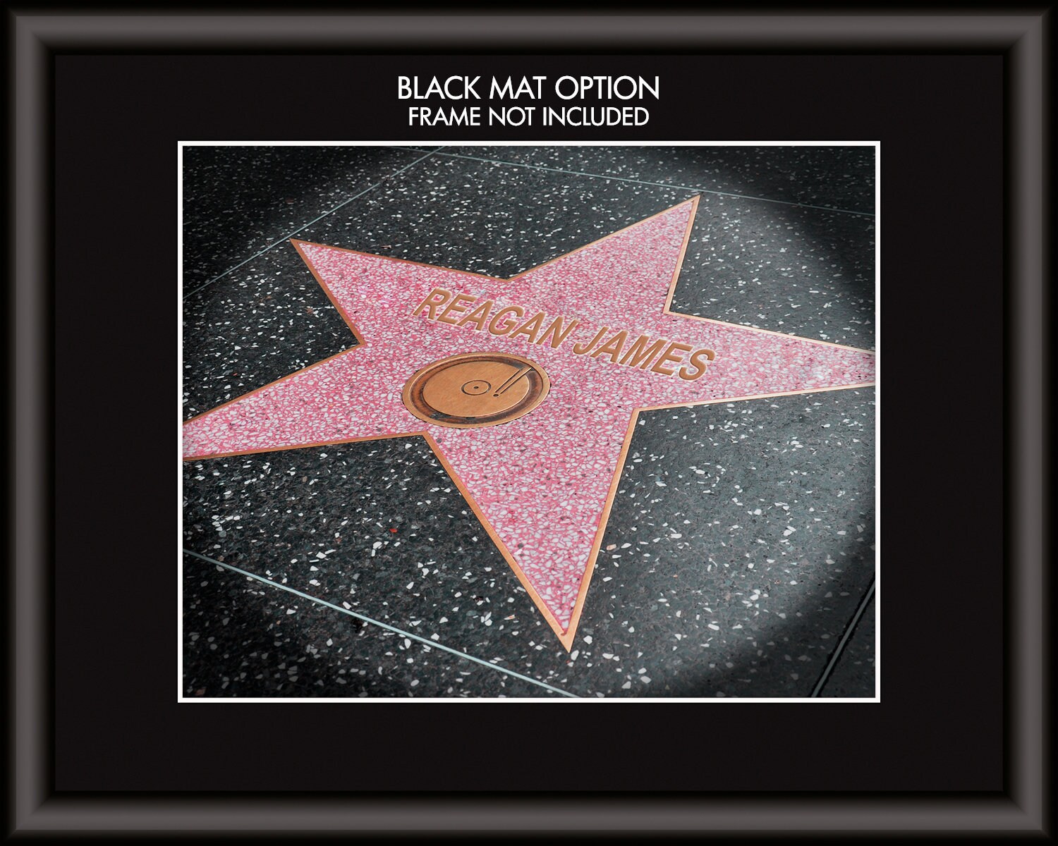 Hollywood Star Personalized Print Unique Gift for Musician or | Etsy