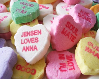 custom candy hearts