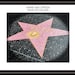 Hollywood Star Personalized Print, Unique Gift for Musician or Actor
