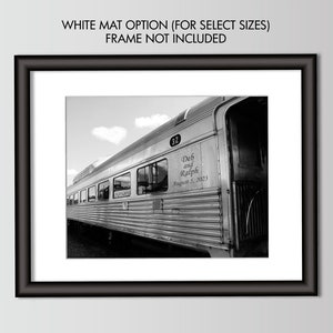 Vintage Train Personalized Print, Gift for Train Lover, Train Gift for Husband, Train Gift, Train Décor image 5