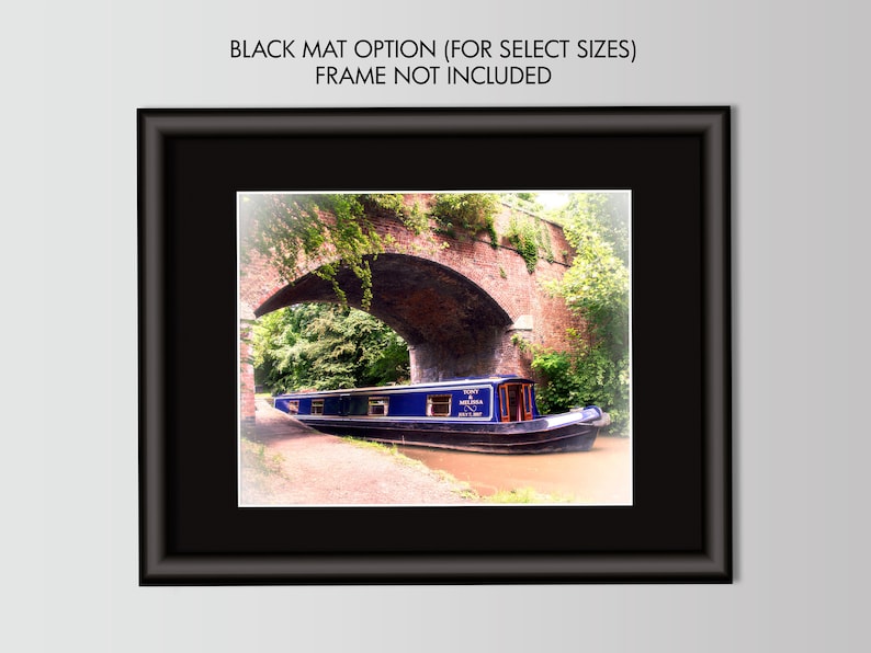 Canal Boat Personalized Print, Boating Gifts, Boat Art, Boater Gift, Canal Boat Print, Narrow Boat, Canal Boat Art, Boat Decor, Couples Gift image 6