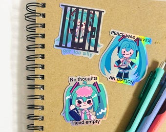 Hatsune Miku Meme Stickers