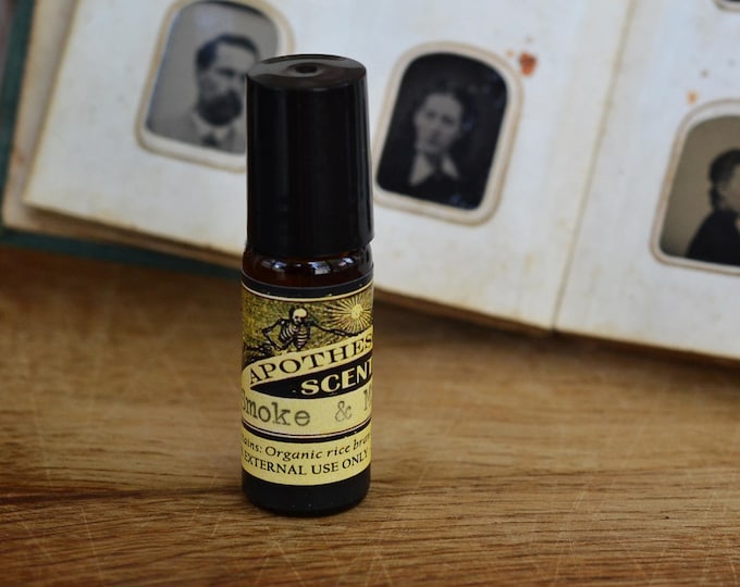 SMOKE & MIRRORS Natural Perfume Oil available in 2 Sizes Etsy