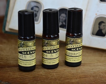 SPIRIT CABINET Natural Perfume Oil (Available in 2 Sizes) - Vegan, Cruelty-Free, Handmade