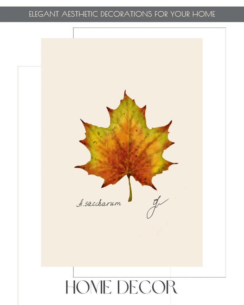 Acer print example as card