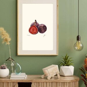Botanical Fruit Prints: Kitchen Dining Room Wall Art (Digital Download) image 11