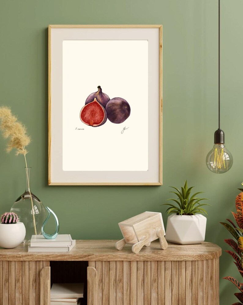 Botanical Fruit Prints: Kitchen Dining Room Wall Art (Digital Download) image 11