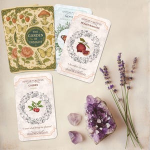 Baraja Oráculo Botánico: Tarot del Jardín de las Percepciones (Descarga digital)