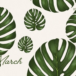 2026 Botanical Wall Calendar | Art Nouveau Floral Print (Digital Download) image 15