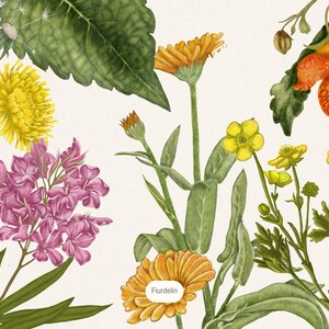 2026 Botanical Wall Calendar | Art Nouveau Floral Print (Digital Download) image 7