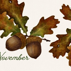 2026 Botanical Wall Calendar | Art Nouveau Floral Print (Digital Download) image 16