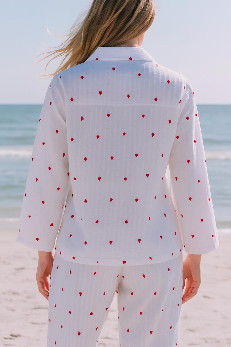 Womens Pajama Set Sewing Pattern: Long Sleeve Top & Pants (PDF Pattern ...