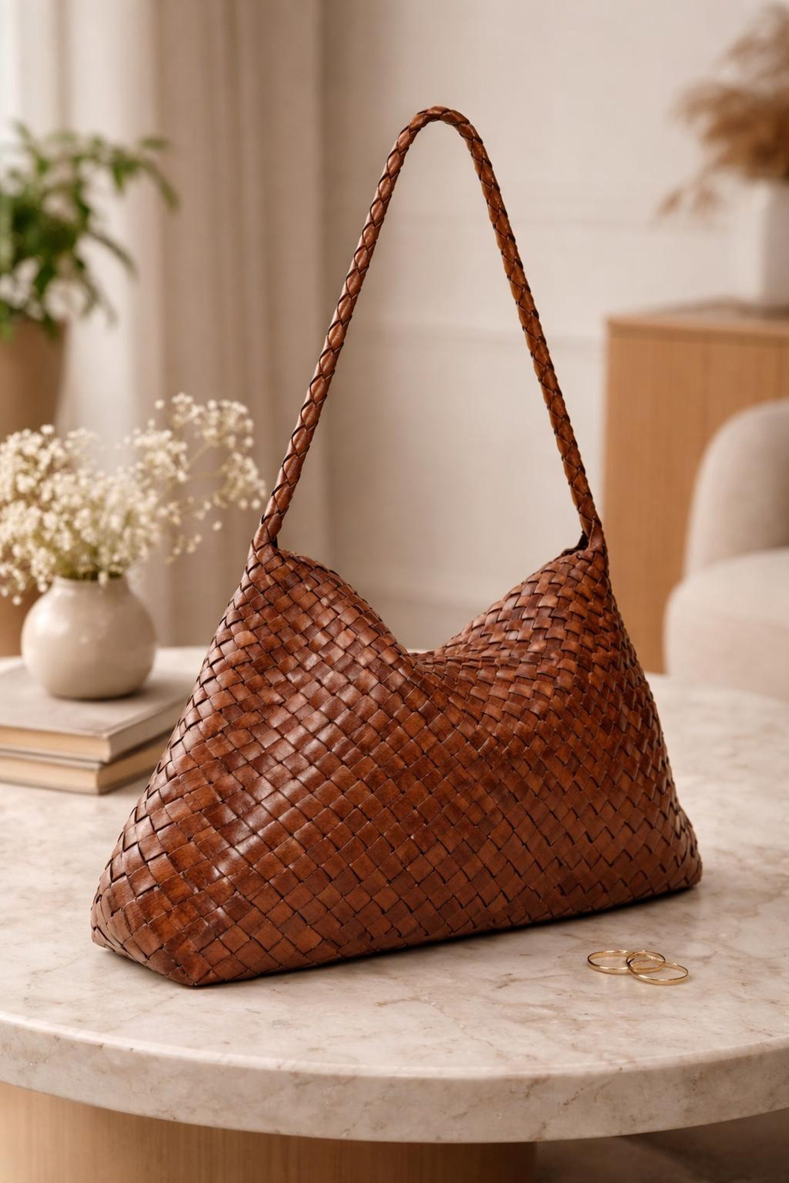 Leather Hobo Bag PDF Pattern: Shoulder Bag Template (A0/A4/US Letter ...
