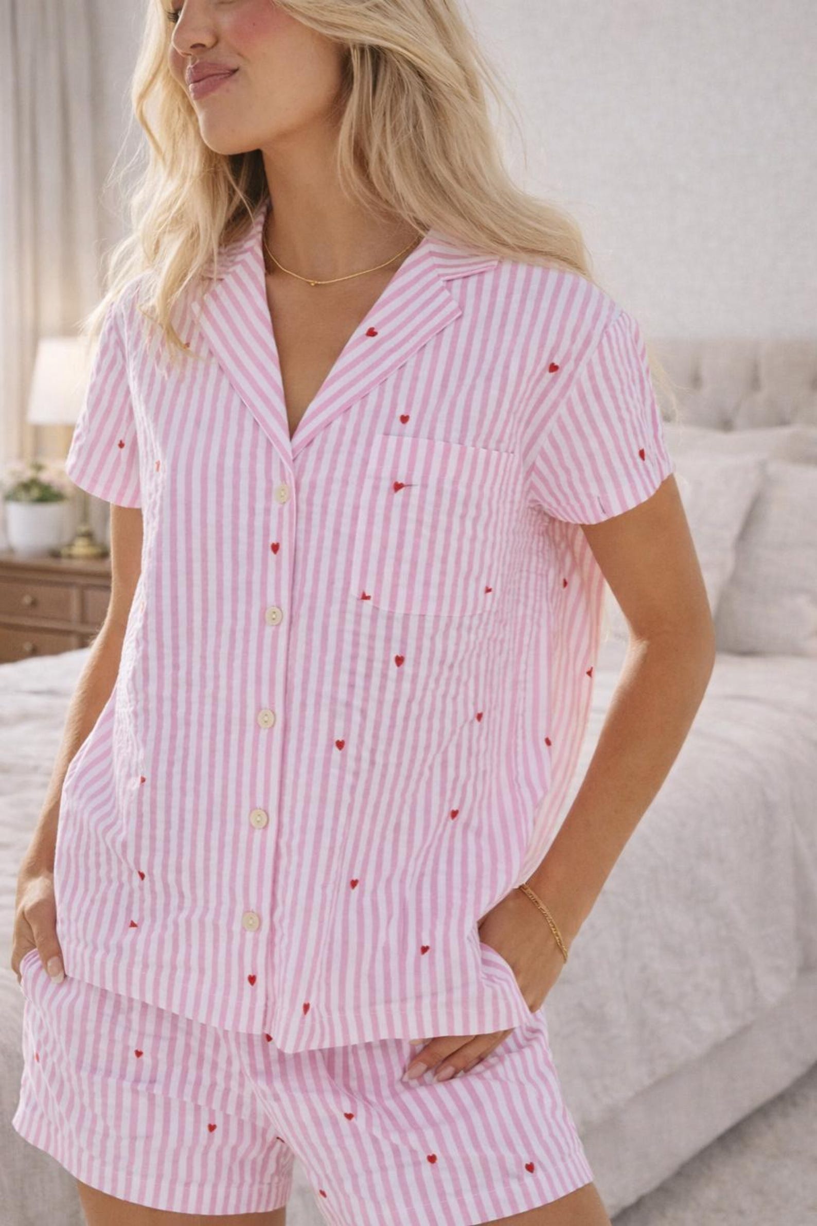 Women’s Pajama Set Sewing Pattern | Shirt + Shorts or Pants | Sizes XXS ...