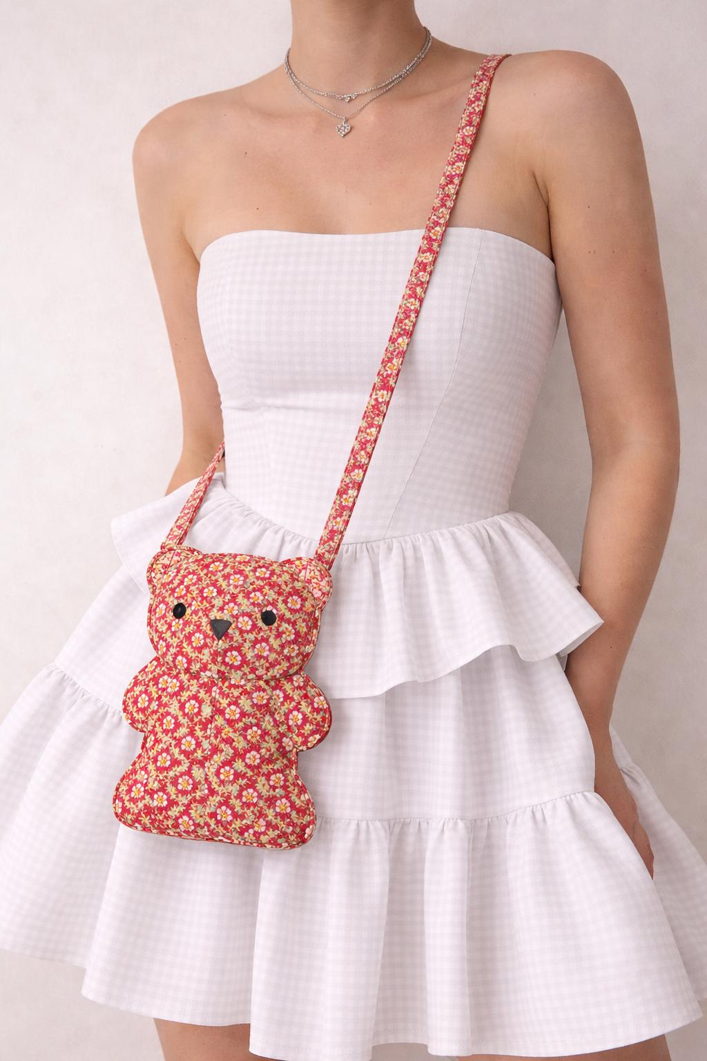 Kbc Pattern Bear Bag Sewing Pattern, Crossbody PDF Pattern - Etsy