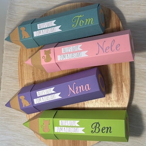 Geschenk zum Kitastart personalisiert – Kindergarten Geschenk mit Name – kleine Aufmerksamkeit zum Kindergartenstart