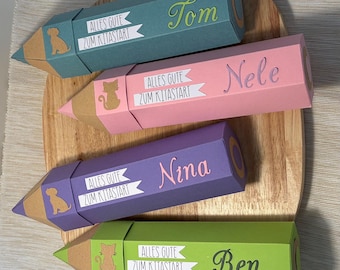 Geschenk zum Kitastart personalisiert – Kindergarten Geschenk mit Name – kleine Aufmerksamkeit zum Kindergartenstart