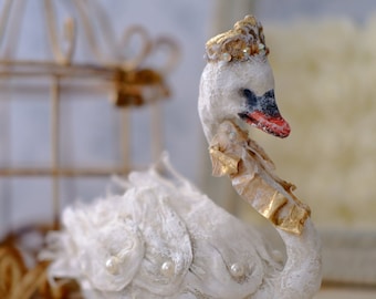 one of a kind SWAN art sculpture II