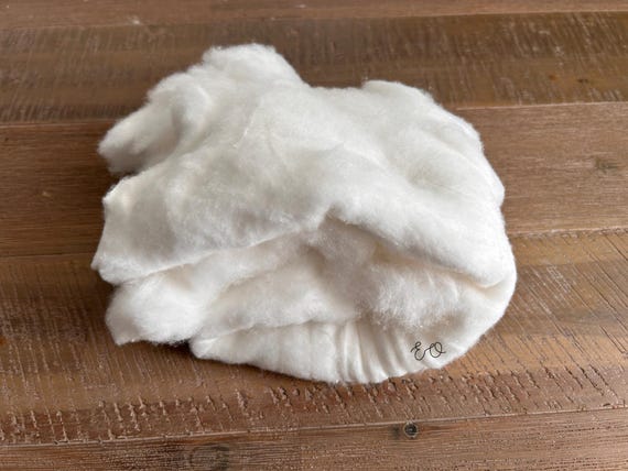 Spun cotton 100% cotton fiber for spun Cotton toys and ornaments 100gr