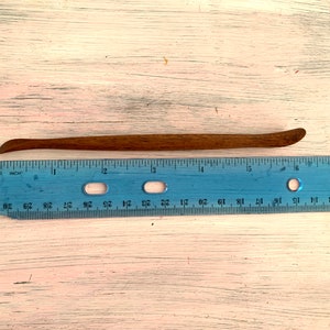 hardwood sculpting tool for polymer clay and airdry clay, doll making sculpting tool