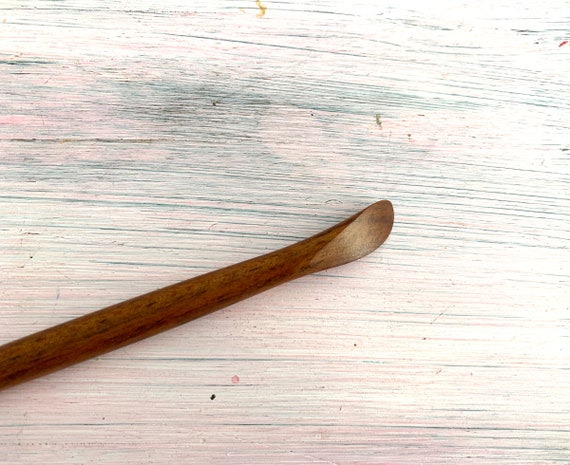Hardwood Sculpting Tool great for polymer clay and airdry clay and pottery
